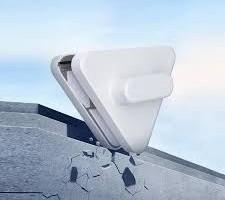 Magnetic Window CleanerTool,Windshield Cleaner Tool Magnetic,Double-Sided Cleaner Glass Tool Thickness 3-5 Inch, High Rise and Car,Window Cleaner with Anti Falling Rope