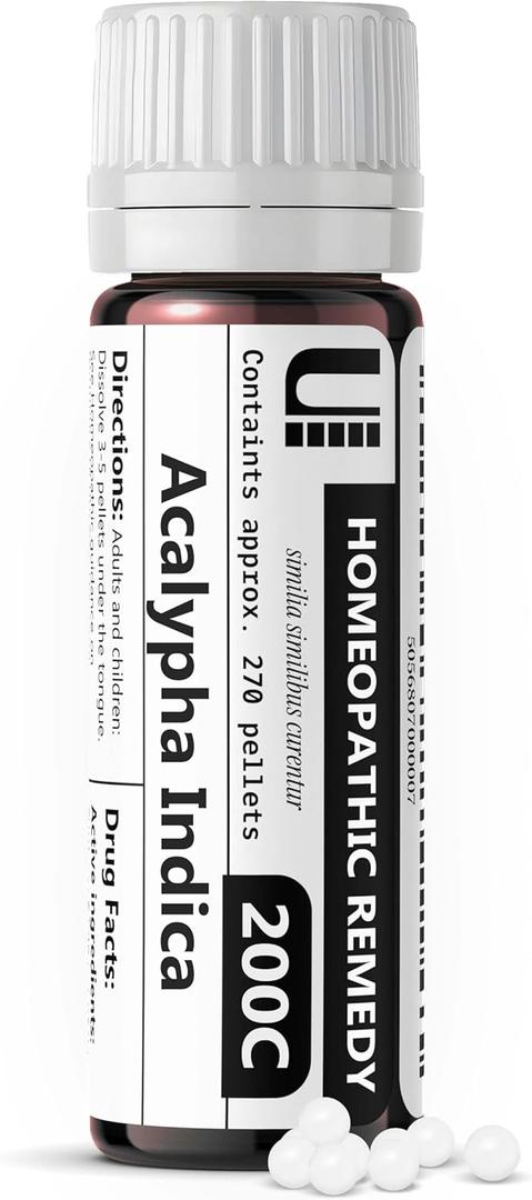 Acalypha Indica 200C Homeopathic Remedy, 270 Pellets