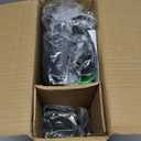 Vondynote Set of 2 Dual Side Clamping Studio Monitor Stands Desktop Clamp Speaker Stands Height Adjustable Against The Wall Extendable Top Plate Mounted by Screws