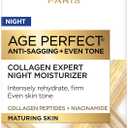 L'Oreal Paris Age Perfect Collagen Expert Anti-Aging, Anti-Wrinkle Night Moisturizer 2.5 oz