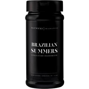 Fragrances - Upholstery Deodorizer (Brazilian Summers) 16 oz - Rug, Couch & Carpet Deodorizer - Vacuuming Powder, Pet Safe Carpet Freshener Powder - Odor Eliminator for Home