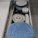 Electric Spin Scrubber, Cordless Cleaning Brush Scrubber for Home, 8 Replaceable Brush Heads-90Mins Work Time, 3 Adjustable Size, 2 Speeds for Bathroom Shower Bathtub Glass Car