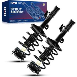 KAX Front Quick Struts for Toyota Sienna 2004 2005 2006 Front Shocks Complete Struts Assembly with Coil Spring Set of 2, Replace 172980 172981