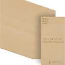 3 mm Baltic Birch Plywood 1/8 x 12 x 24 Inch, Box of 20 B/BB Grade Craft Wood, Stronger Than Basswood Sheets, for Laser, CNC Cutting and Wood Burning, by Woodpeckers