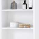 Stainless Steel Shower Niche 12" X 30", No Tile Needed Wall Niche Three-Tier Shower Niche Shelf, Recessed Niche Shower for Bathroom Storage, Matte White 