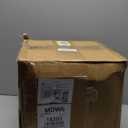 13x6.50-6 Flat Free Lawn Mower Tires 2-Pack - Zero Turn & Riding Mower Front Wheel Replacement with 3/4" & 5/8" Adapter Kit - Universal Solid Smooth Tread for Commercial/Residential Use