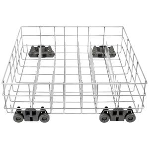 Upgraded W10311986 W10380384 Dishwasher Rack, W11158802 Dishwasher Lower Dishrack with 4 Lower level rack wheels, replacement for Whirlpool Dishwasher, 20.5" x 20.5" x 5.9" Material Upgrade