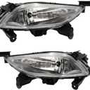 Fog Lights Assembly Replacement For Hyundai Sonata 2011 2012 2013 Fog Lamps Driver Side and Right Passenger(Pair)