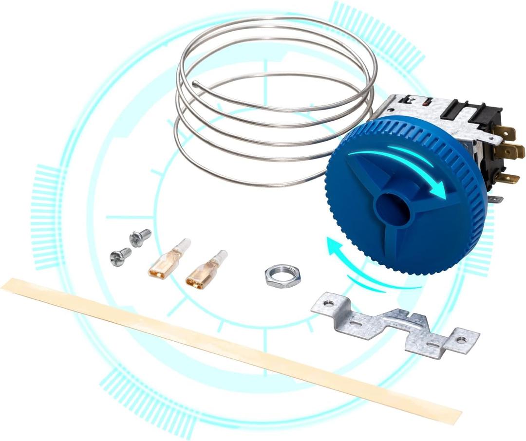 Upgraded 988284 800382 Refrigerator Temperature Control Kit077B6856 Thermostat ControllerCompatible with True RefrigeratorsFit for TBB, TCM, TDD, TGU, TGW, TMC, TPP, TRCB, TUC, TWT, GDM, GEM