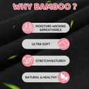 BAMBOO COOL Teens Girls Period Underwear Wider Lining Instant Absorption Menstrual Leakproof Briefs Soft Breathable Panties (XXXL)