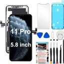 for iPhone 11 Pro Screen Replacement 5.8 inch LCD Touch Screen Display Digitizer Repair Kit