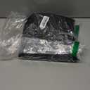 HerMia Hanging Car Trash Can Bin, Garbage Can PU Leather, Waterproof Litter Auto Trash Can for Travelling, Outdoor, and Vehicle (Black)