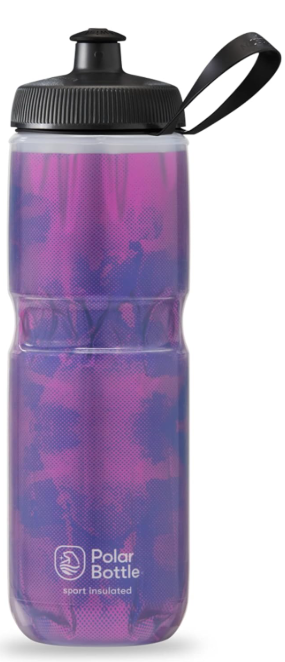 Polar Bottle Sport Insulated Water Bottle - BPA-Free, Sport & Bike Squeeze Bottle with Handle ( BlackBerry, 24 oz)
