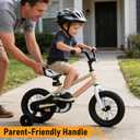 vollsch 12 14 16 Inch Kids Bike for Ages 2-8 Years Old Boys Girls Toddlers BMX Style Bicycle with Training Wheels & Coaster Brake, Multiple Colors