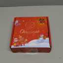 Christmas Scented Candles Gift Set, Holiday Aromatherapy Candles, 4 Decorative Jars in Green, Blue, White with Festive Box, Perfect for Home, Christmas, Thanksgiving (Christmas, 4)