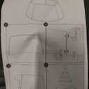 Lanpn Metal Christmas Tree Collar 20 inch, Christmas Tree Ring Collar for Small Mini Pencil Xmas Stand Cover Real Artificial Trees Indoor Outdoor Decoration Metal Tree Collar Black Palettes