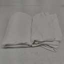 100% Blackout Linen Curtains 144 Inches Long 2 Panels Set for Bedroom Living Room Extra Wide Large Window Back Tab High Ceiling Drapes Patio Sliding Door Earthy Bohemian Cottage Core Decor 12 FT Cream