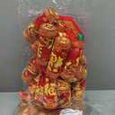 Yexiya 2 Pcs Chinese New Year Hanging Decorations Large Firecracker Decor Traditional Red Lucky Oriental Pendant Ornaments for Spring Festival Lunar New Year