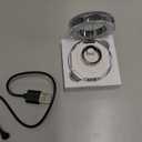 Enamel Craft Smart Ring for Women & Men - No Subscription Fee Fitness Tracker with Sleep Tracking, Heart Rate, SpO2 - IP68 Waterproof for iPhone Android - Activity Tracker, Remote Camera Size8