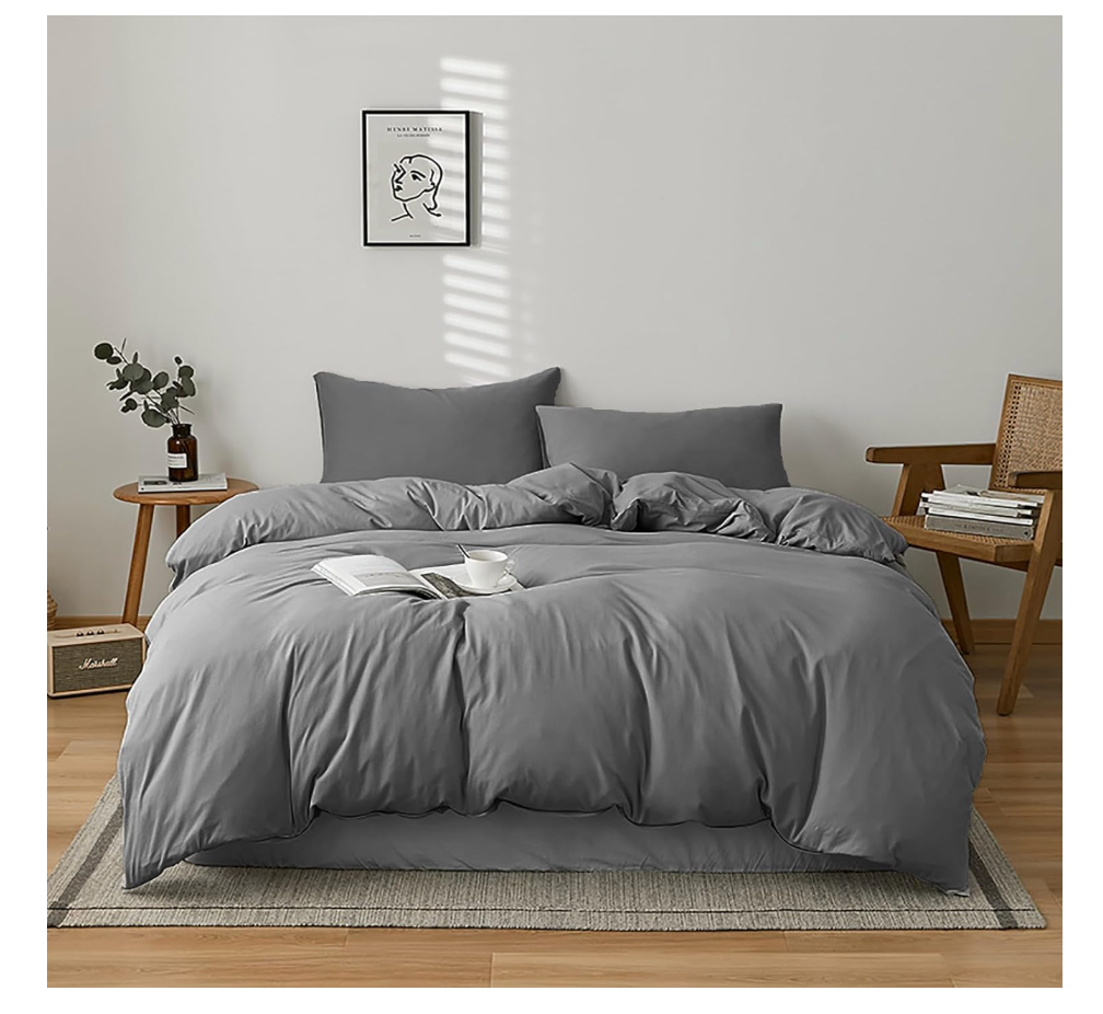 Cottonight Navy Blue Comforter Set King Men Women Dark Blue Bedding Comforter Set Solid Navy Blanket Quilts Ultra Soft Breathable Soft Navy Blue Bedding Comforter Sets