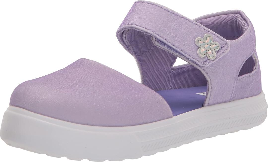 Keds Unisex-Child Finlee Flex Sandal (4 Little Kid, Lavendar)