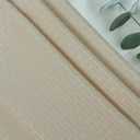 maxmill Weaved Texture Rectangle Tablecloth Water Resistant Wrinkle Free Spill-Proof, Soft Table Cloth for Dining Room Decoration, Banquet Parties Event Holiday Dinner, 60 x 84 Inch Natural