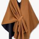 Moss Rose Women's Shawl Wrap Poncho Ruana Cape Open Front Cardigan Shawls for Spring Fall Winter