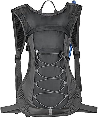 Unigear Hydration Pack Backpack for Running, Hiking, Cycling, Climbing, Camping, Biking (Gray)