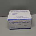 100 Pack 1ml Syringes with Needle 27G 1/2 Inch - Disposable Luer Lock Dispensing Syringe, Individually Wrapped