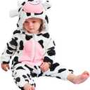 Baby Animal Costumes Toddler Halloween Dress Up Outfit (18-24 Months/Height 32"-35", Cow)