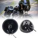 SKUNTUANG 5 3/4 Inch Motorcycle LED Headlight Mount Bucket 5.75 Inch LED Headlight Housing Bucket for Motorcycle