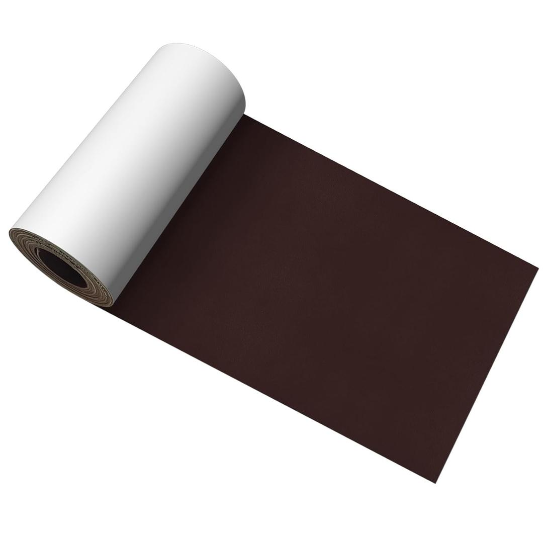 Leather Repair Tape Self-Adhesive Leather Repair Patch for Couch Furniture Sofas Car Seats Advanced PU Vinyl Leather Repair Kit(Coffee, 3.9X79 inch)