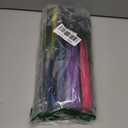 10 Pcs Large Folding Fan Bulk Popping Clacking Fans for Line Dancing Boots on The Ground Hand Fan for Dancing Performance Wedding Party Festival Decorative (9 Colors)