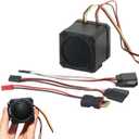 Model Sound Unit RC Engine Sound Simulator, RC Sound Kit with Multi Engine Effects, AUX Control, Voice Prompt, Sound Effects Spare Parts Accessories for RC Vehicles