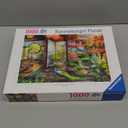 Ravensburger Japanese Garden Teahouse 1000 Piece Jigsaw Puzzle Stunning, Vivid Imagery of Opulent Teahouse Colorful Imagery Ideal Gift Frameable Art Screen Free Fun Puzzles for Adults