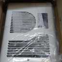 Upgraded In-Wall Heater CEC163TW – Electric Wall Heater with Digital Thermostat, 1600/1500/1000 Watts, 5460/5120/3410 BTU, 240/208/120 Volts, Quiet Smart Heating for Indoor Rooms & Bathrooms
