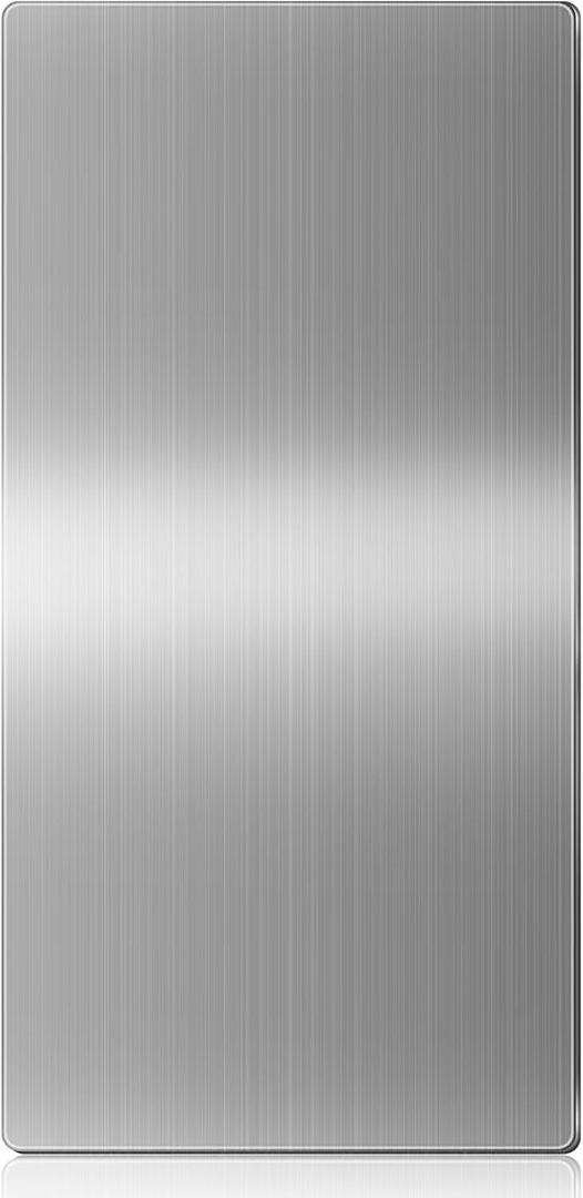 Gisafai 1 Pc 32 x 16 Inch Stainless Steel Backsplash Panel Hand Dryer Splash Guard Wall Backsplash Protector with Ultra Strength Adhesive for Bathroom, Kitchen, Stovetop