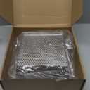 Tuanse 1 Pcs 10 x 10 x 5 Inches Stainless Steel Commercial Floor Drain Strainer Square Floor Drain Filter Accessories for Commercial Kitchen Restaurant Diner Cafe