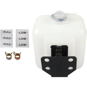 Waltyotur Overflow Coolant Bottle Replacement for Kubota with Bracket Coolant Reservoir