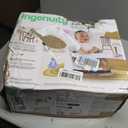 Ingenuity Baby Base 2-in-1 Booster Feeding and Floor Seat with Self-Storing Tray - Slate