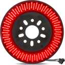 Upgraded Spare Tire Brake Light for Jeep Wrangler JK JKU 3rd Brake Light, 360 LEDs Super Bright Rear Third Brake Light Plug-and-Play Wheel Light fit for Jeep Wrangler 2007-2018 JK JKU YJ TJ