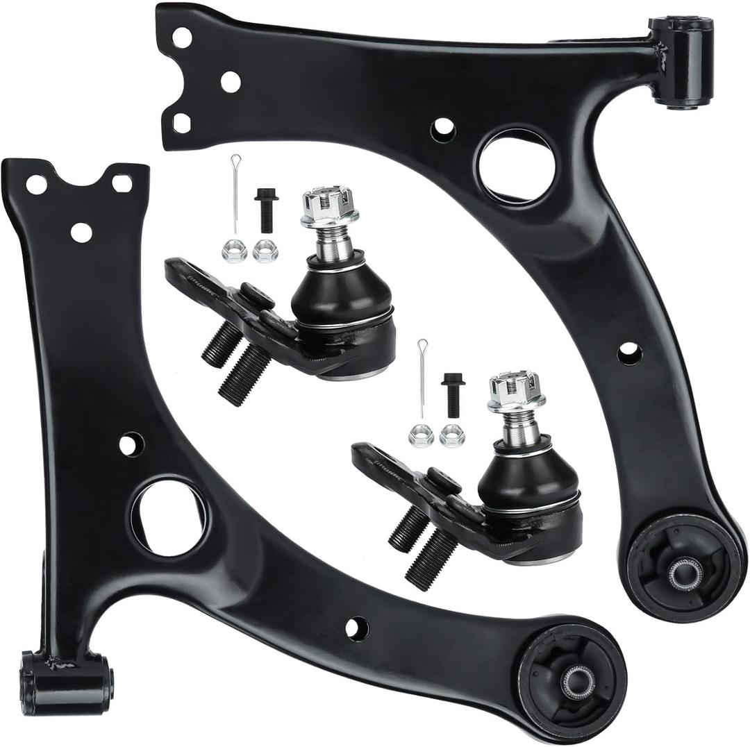 Front Lower Control Arm with Ball Joint for Toyota Corolla 2003-2008 for Toyota Celica 2000-2005 Passenger Driver Side Suspension Kit K640361 K640360 K90309