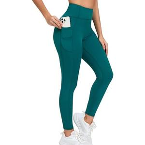 RUNNING GIRL High Waisted Leggings for Women,Tummy Control Workout Yoga Pants with Pockets Compression Pants Buttery Soft, M