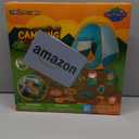 FUN LITTLE TOYS Pop Up Play Tent with Camping Gear and Tools Set, Outdoor Toys for Kids (Green)