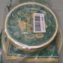 Graduation Plates and Napkins 2026, Congrats Grad Disposable Paper Plates Cocktail Napkins Luncheon Napkins for Green and Gold Graduation Party Decorations, Serve 50