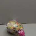 50 Pieces Flower Print Confetti Balloons 12 Inch Colorful Clear Floral Latex Balloon with Balloon Holder Sticks Spring Summer Tropical Picnic Wedding Birthday Graduation Bridal Shower Party Supplies