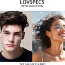 Round NearSighted Distance Glasses Women Men,Nearsighted Far Vision Driving Eyeglasses,Retro Myopia Wire Frame (Gold)