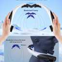 Portable Neck Fan - 6000mAh Rechargeable Personal Fan with 6 Speeds, 360 Cooling Surround Airflow, 20H Long Battery Life Hands-Free Wearable Fan for Outdoor Travel, Office, and Sports