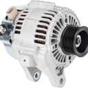 New Alternator Fit for Toyota Camry & Solara 2.4L 2002-2003, Fit for Toyota Rav4 (Manual transmission) 2.0 2.0L 2001-2003, for Rav4 2.4L 2004 2005, 90A 102211-2120, 102211-2380