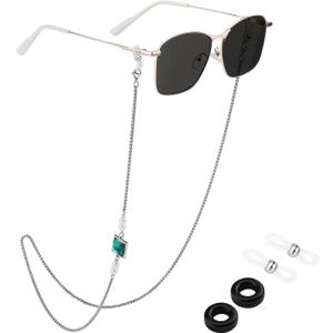 humlbird Glasses Chain Sunglasses Chain for Women Stainless Steel Glasses Necklace Eye Glasses Holders Around Neck Eyeglass Chains for Women Stylish Glasses Strap